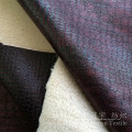 Tissu en cuir composé de daim de polyester 100% pour la tapisserie d&#39;ameublement